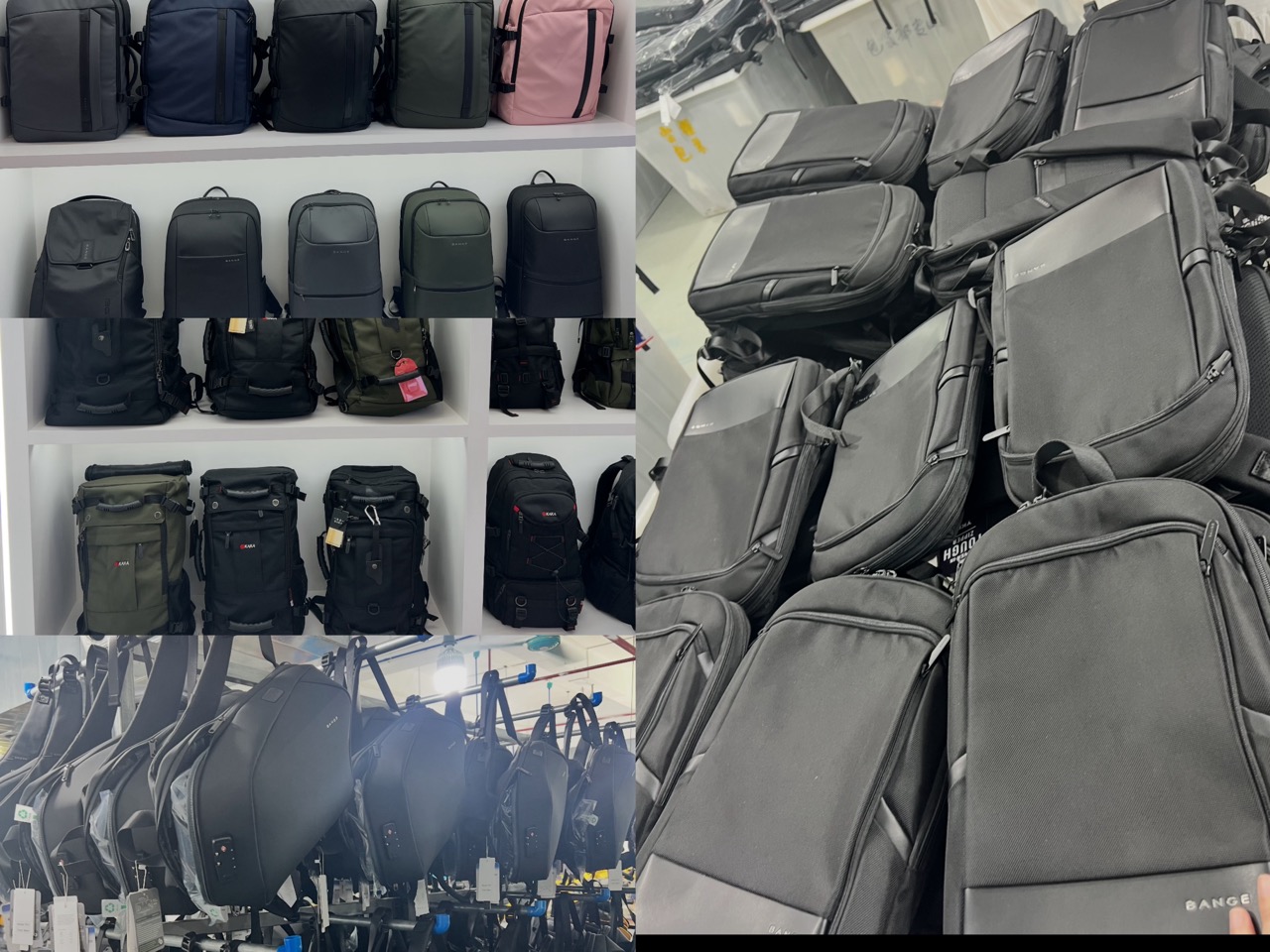 Custom backpacks, tote bags, laptop bags, and travel luggage