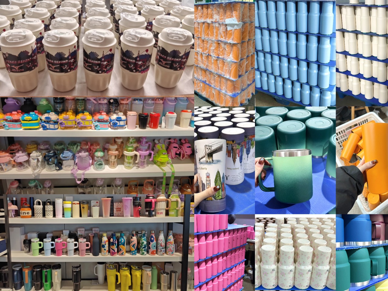 Custom logo drinkware and tumblers