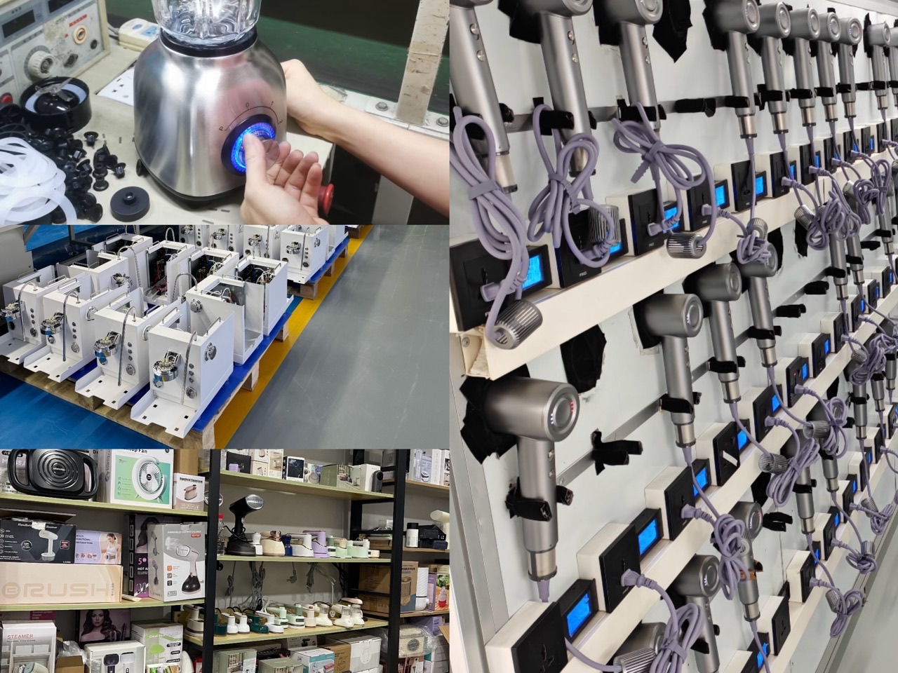 Home appliance sourcing including electric fans, coffee machines, garment steamers, and selected private label household appliances