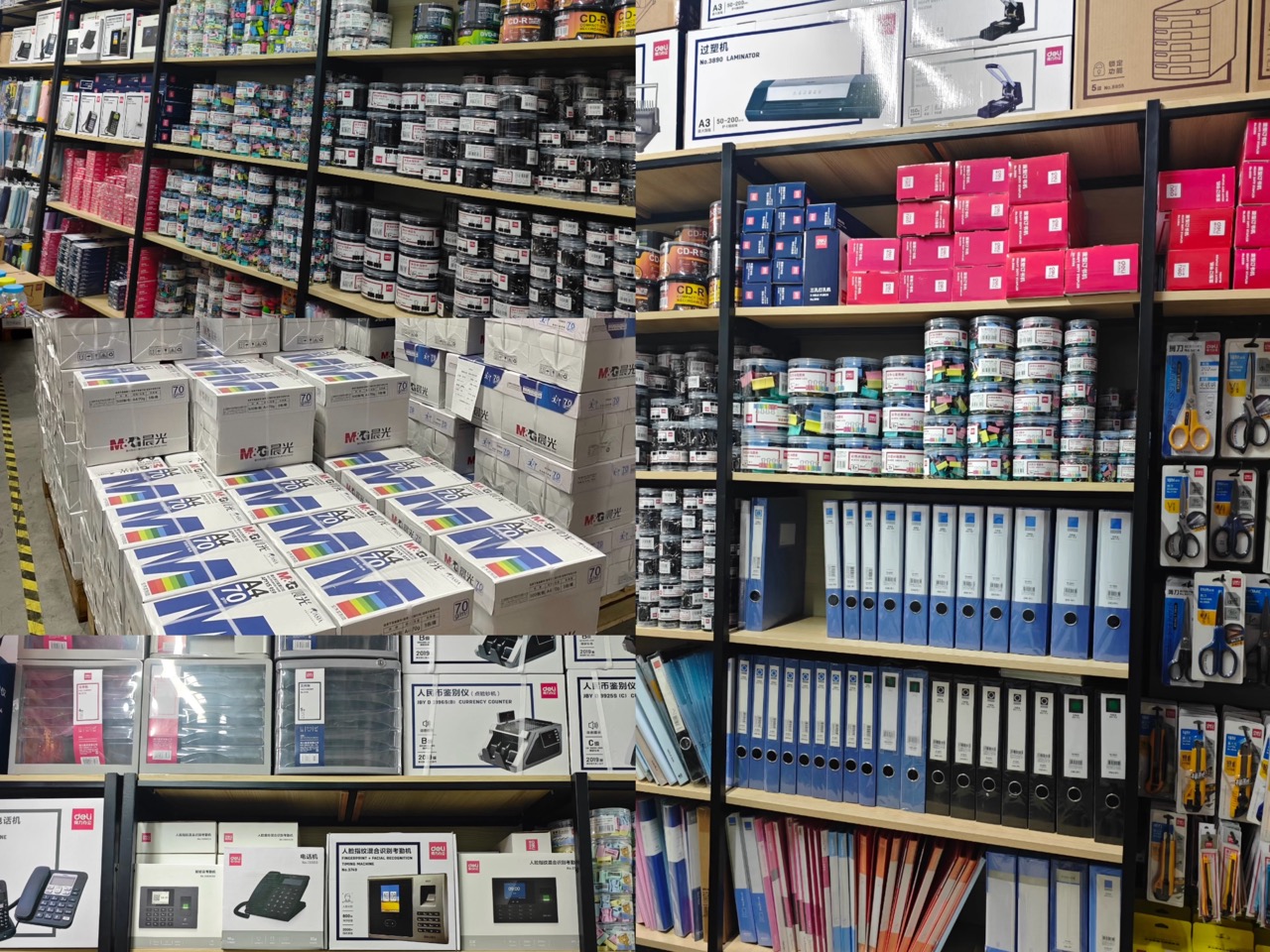 Custom logo office supplies, stationery, notebooks, pens, and business gift sets